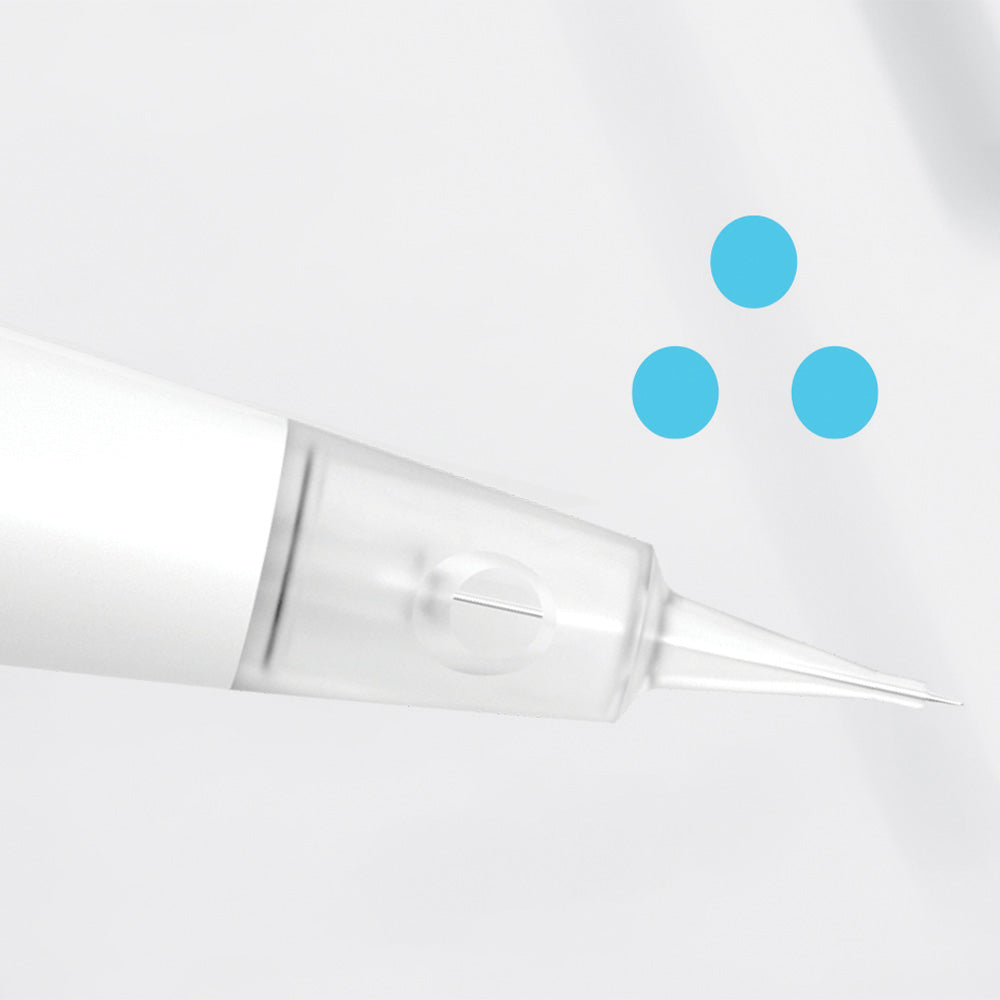 3 Spread Power Pro (Safety)- 10 PK. Permanent makeup needles.