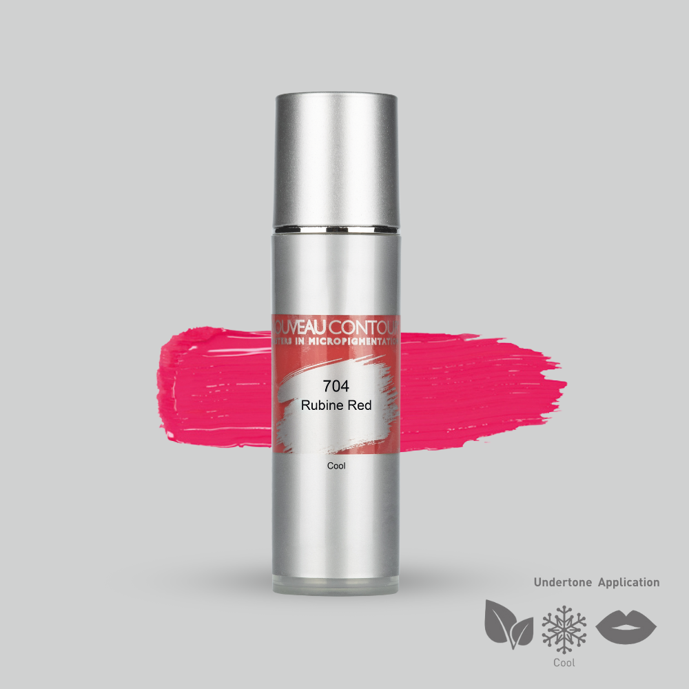 704-Rubine Red- Organic Lip pigment 10ml