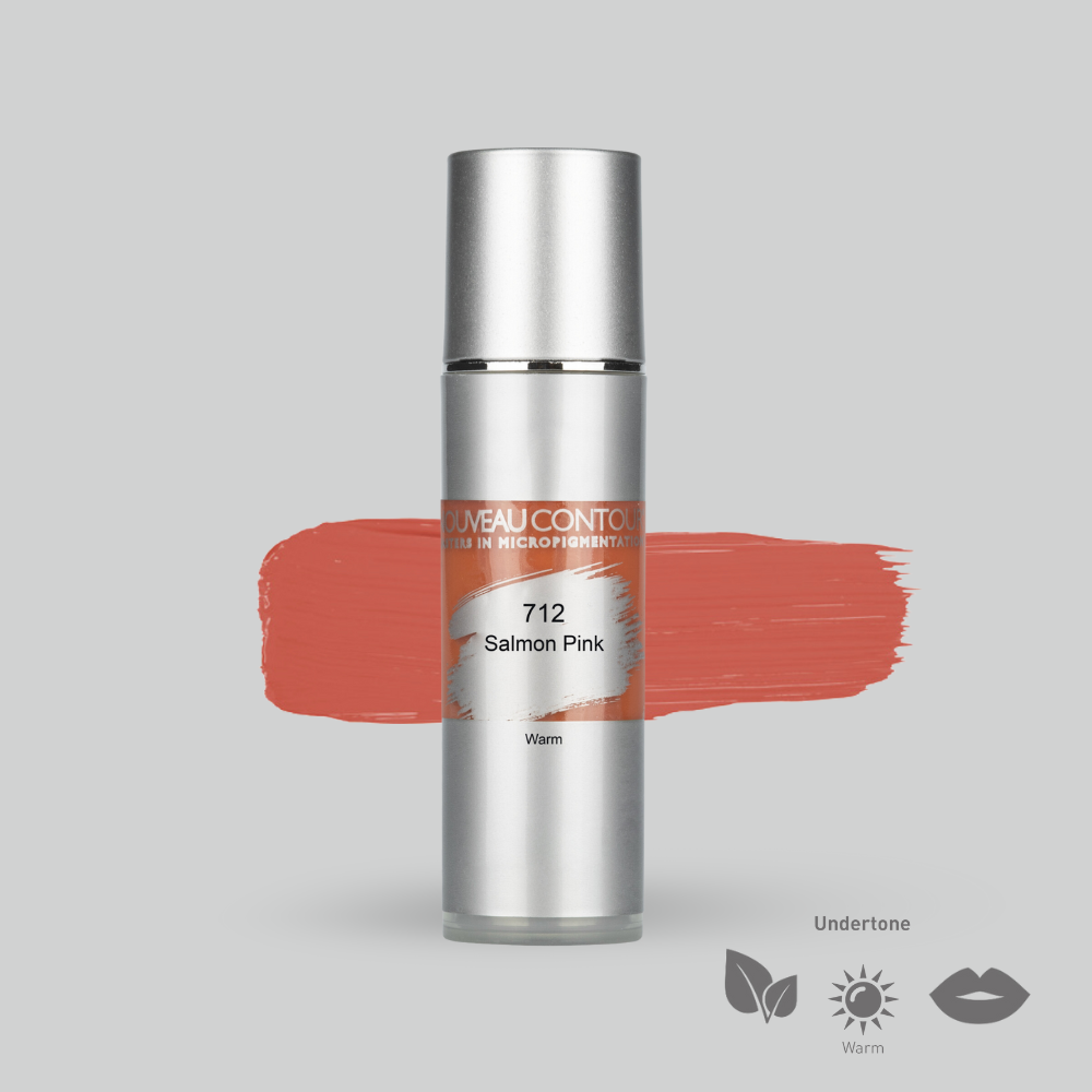 712-Salmon Pink- Organic Lip pigment 10ml