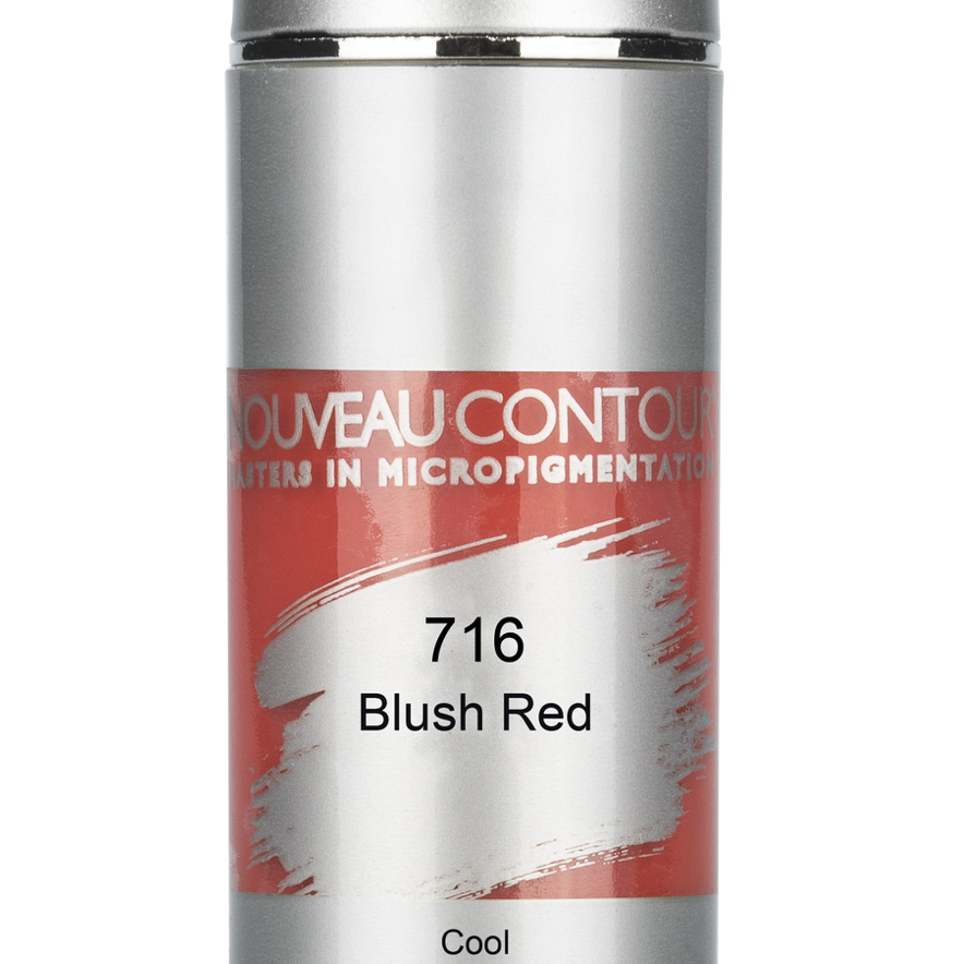 716-Blush Red- Organic Lip pigment 10ml