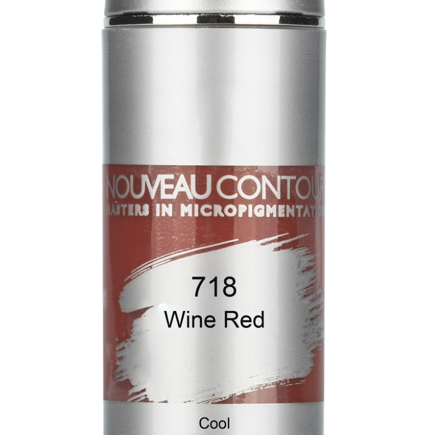 718-Wine Red- Organic Lip pigment 10ml