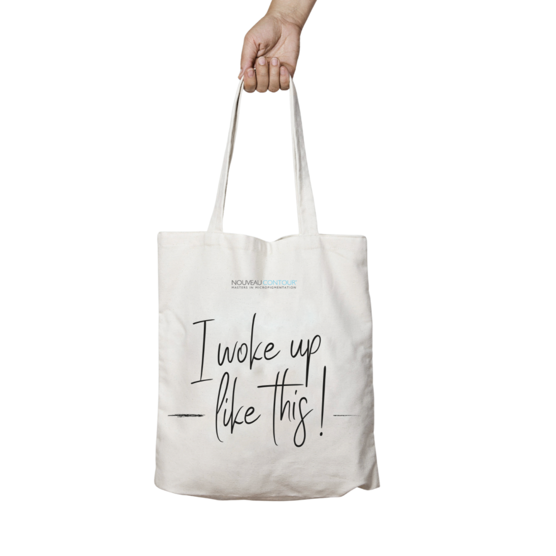 I woke up like this! Quote Bags